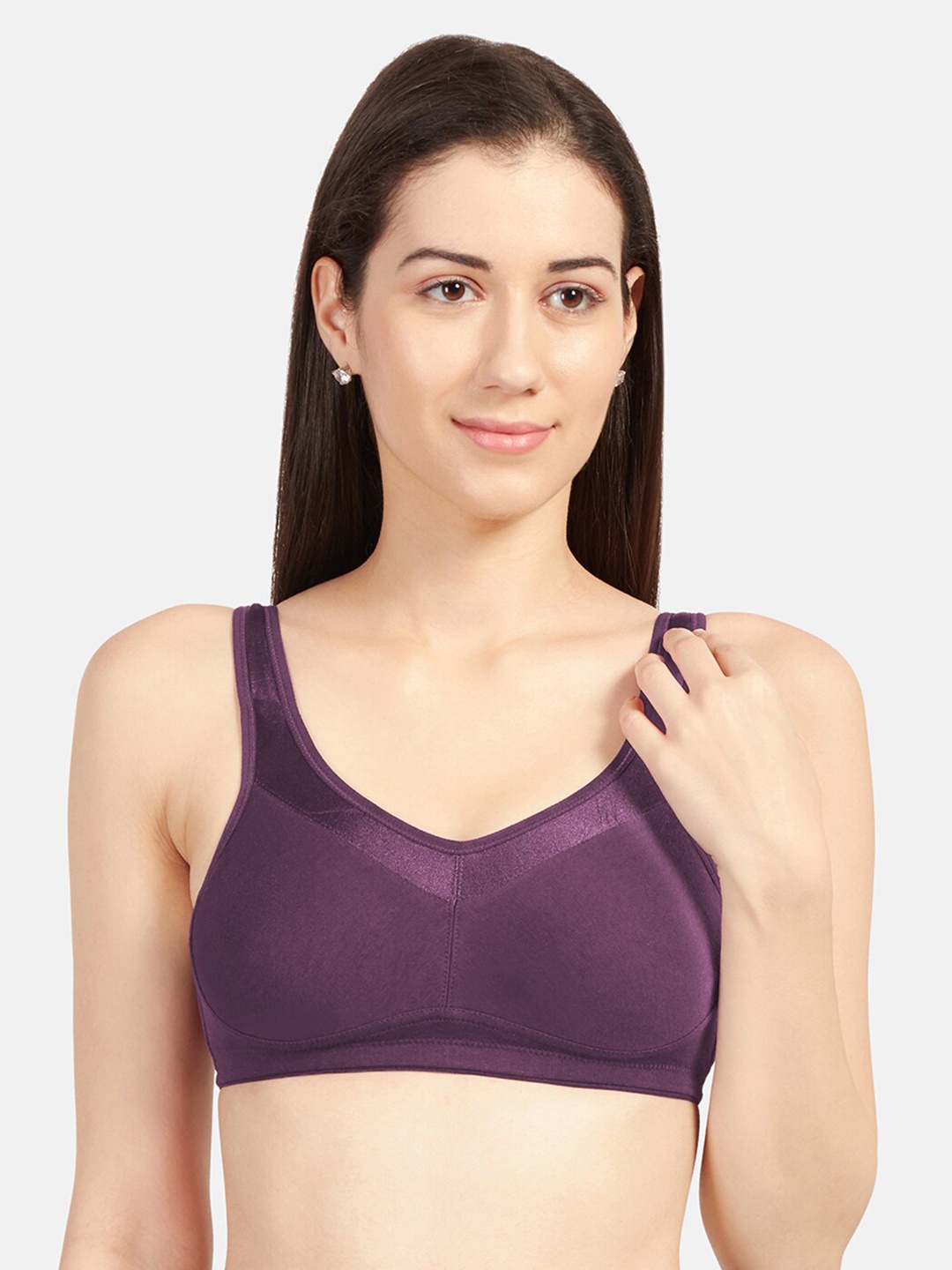 

Sonari Women Purple Non-Padded Cut & Sew T-Shirt Bra
