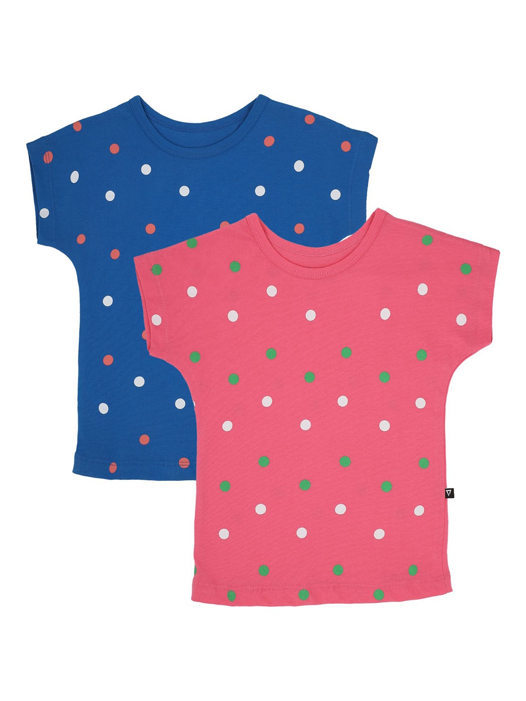 

PROTEENS Girls Pack Of 2 Printed T-shirt, Blue