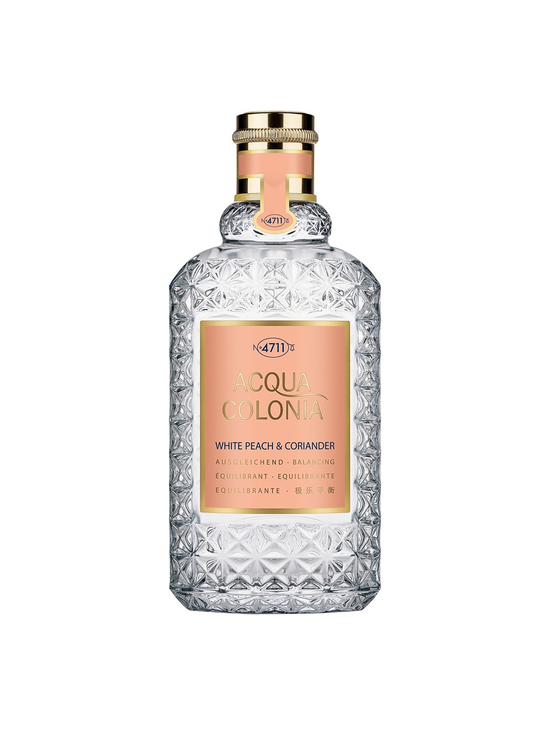 

4711 ACQUA COLONIA White Peach & Coriander Eau de Cologne - 170ml, Transparent