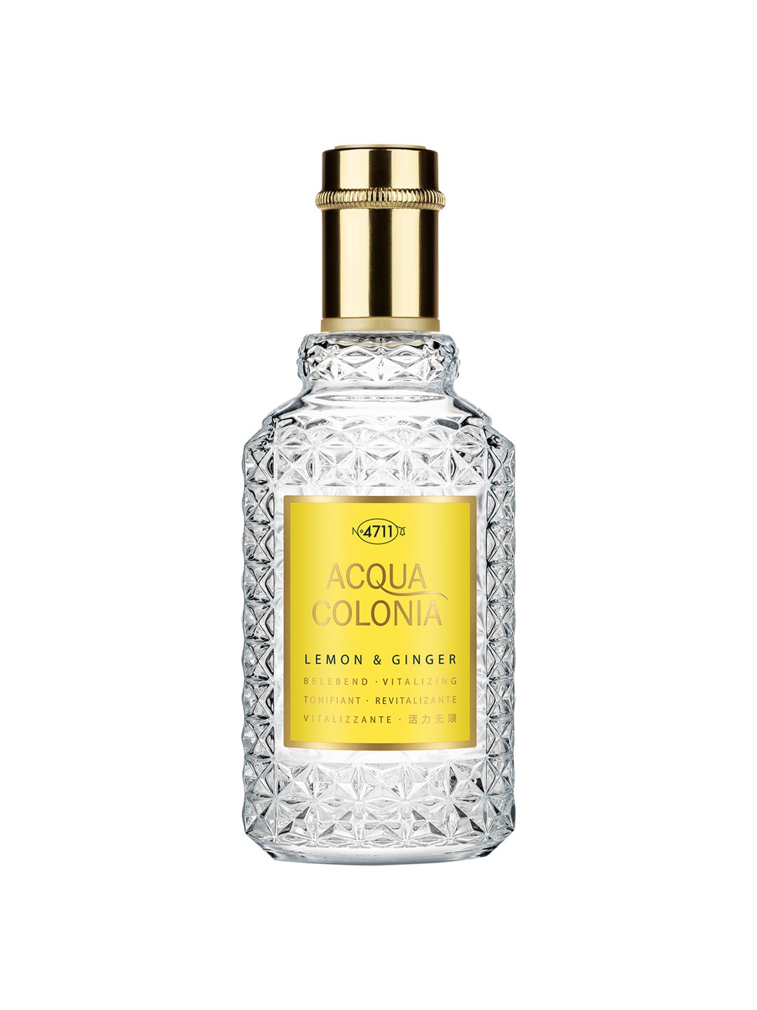 

4711 ACQUA COLONIA Lemon & Ginger Eau de Cologne - 50 ml, Yellow