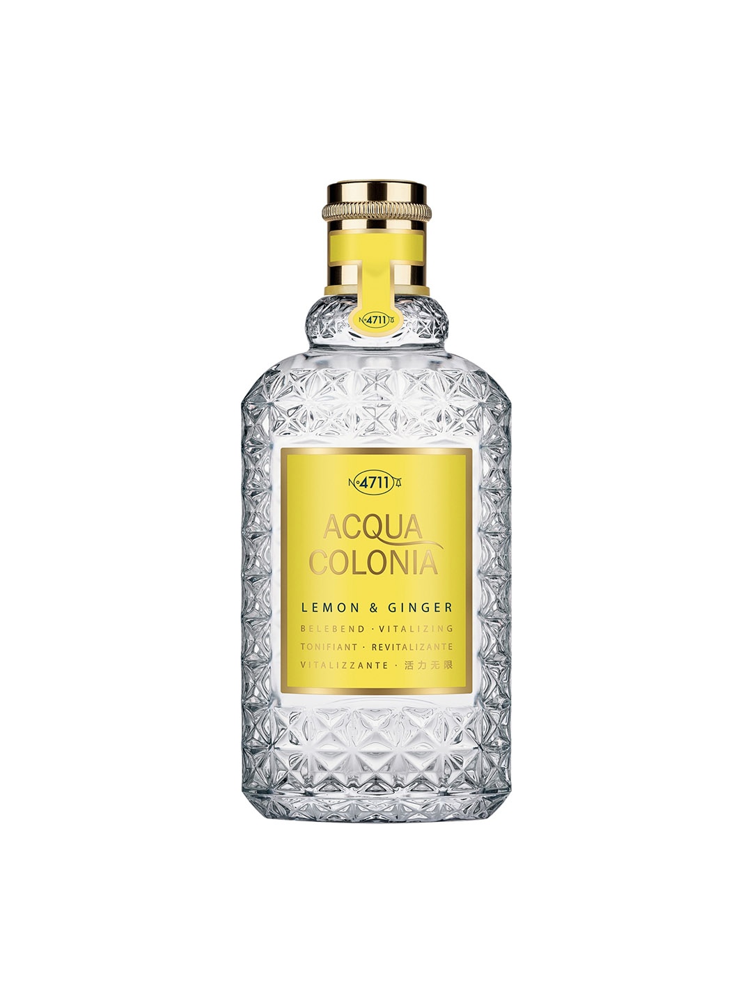 

4711 ACQUA COLONIA Lemon & Ginger Eau de Cologne - 170 ml, Yellow