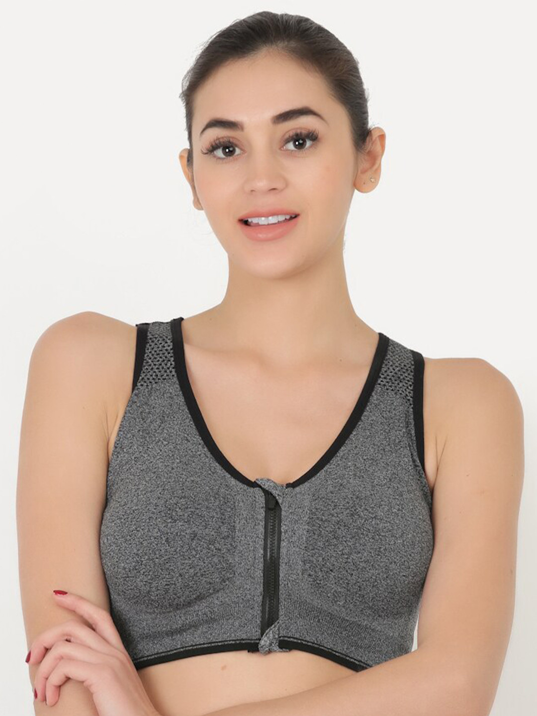 

EVERDION Grey Bra Lightly Padded