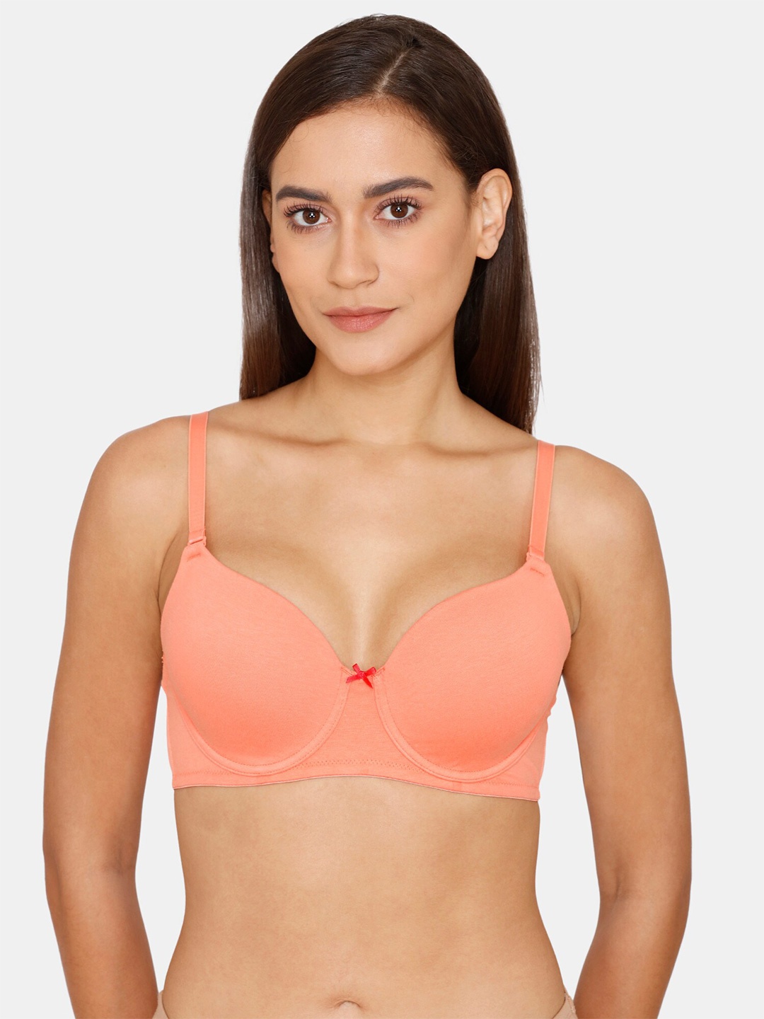 

Zivame Orange Bra Lightly Padded