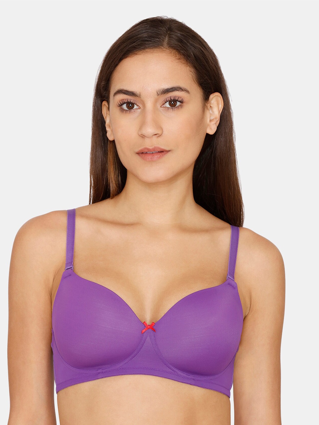 

Zivame Purple Bra Lightly Padded