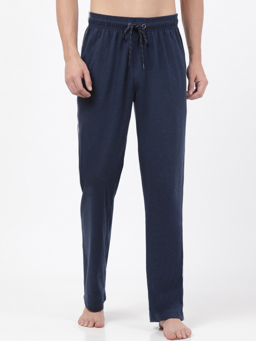 

Jockey Men Blue Solid Track Pants