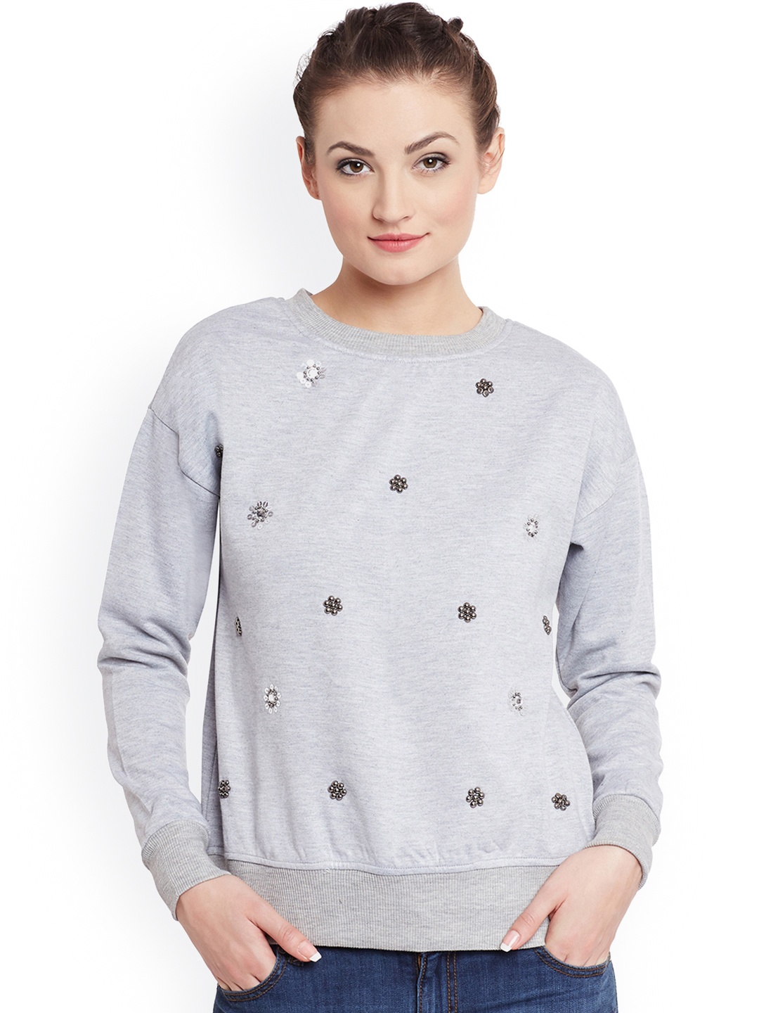 

Belle Fille Grey Sweatshirt