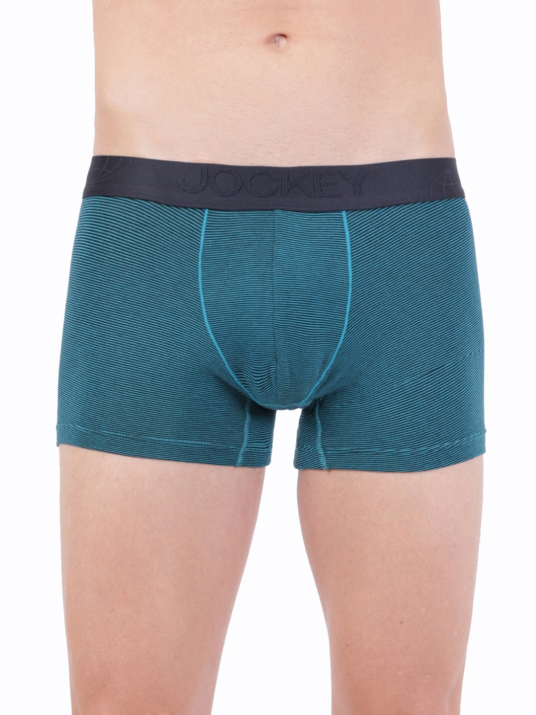 

Jockey Men Tencel Micro Modal Cotton Stretch Natural Stay Fresh Properties Trunks IC25, Blue