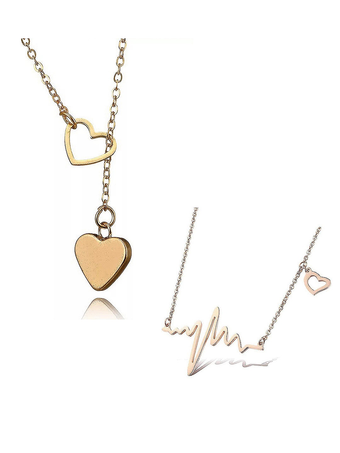 

Vembley Set of 2 Gold-Plated Necklaces