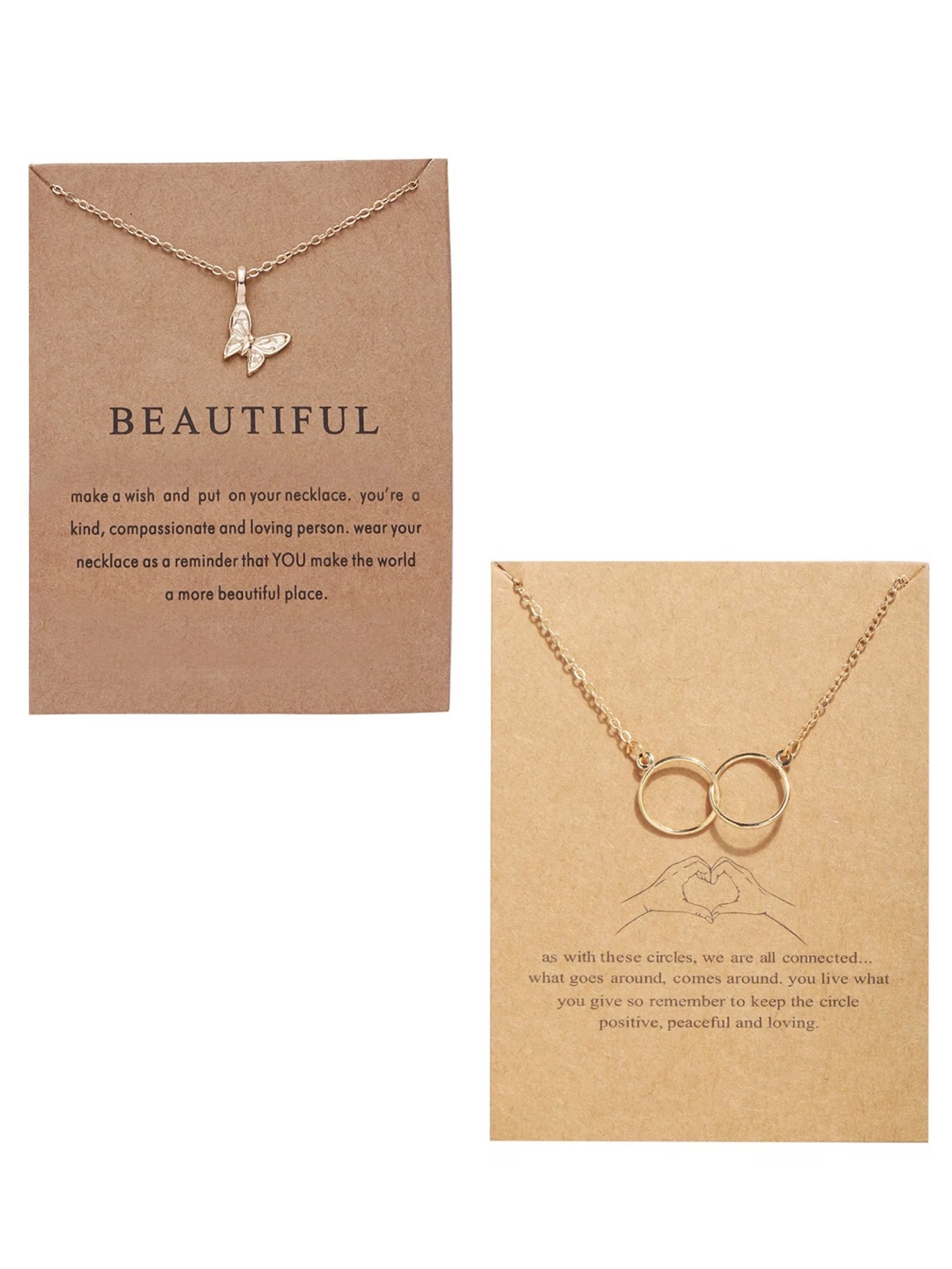 

Vembley Set of 2 Gold-Plated Necklaces