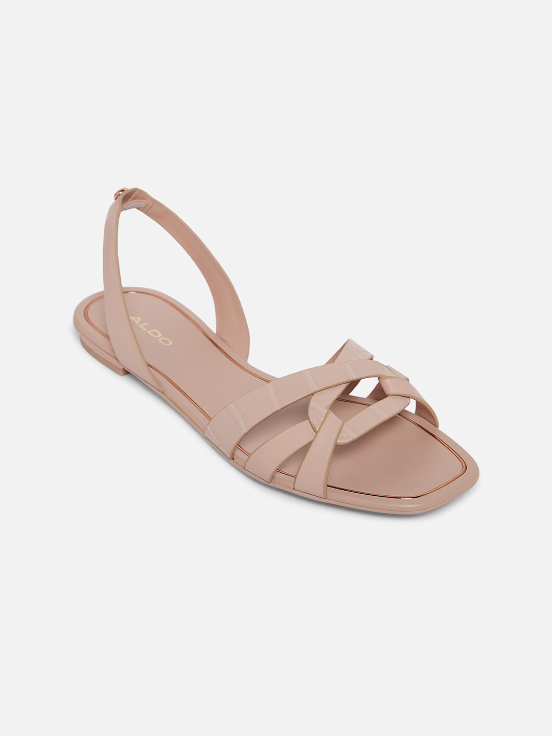 

ALDO Women Pink Textured Flats