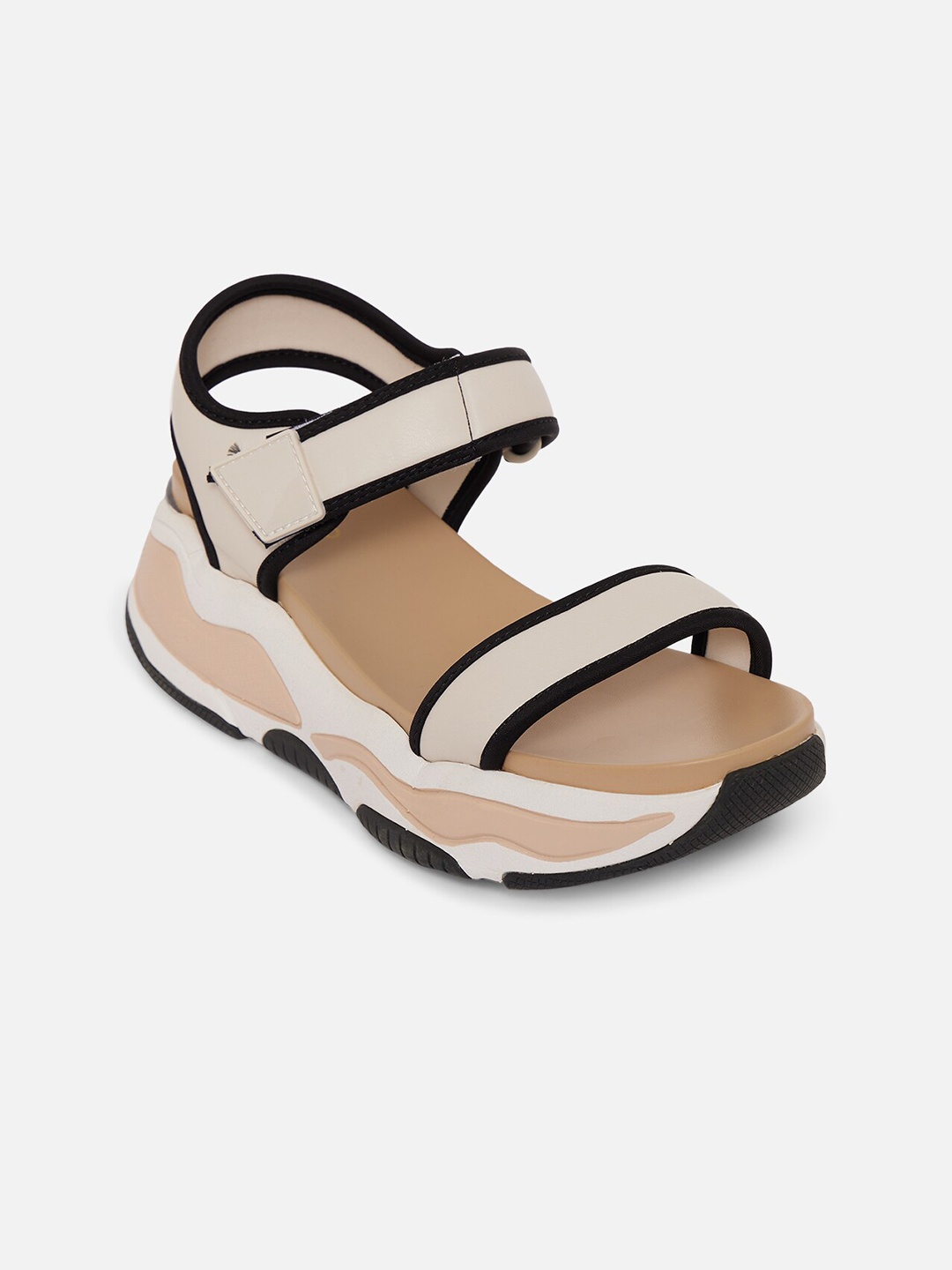 

ALDO Women Beige Comfort Sandals