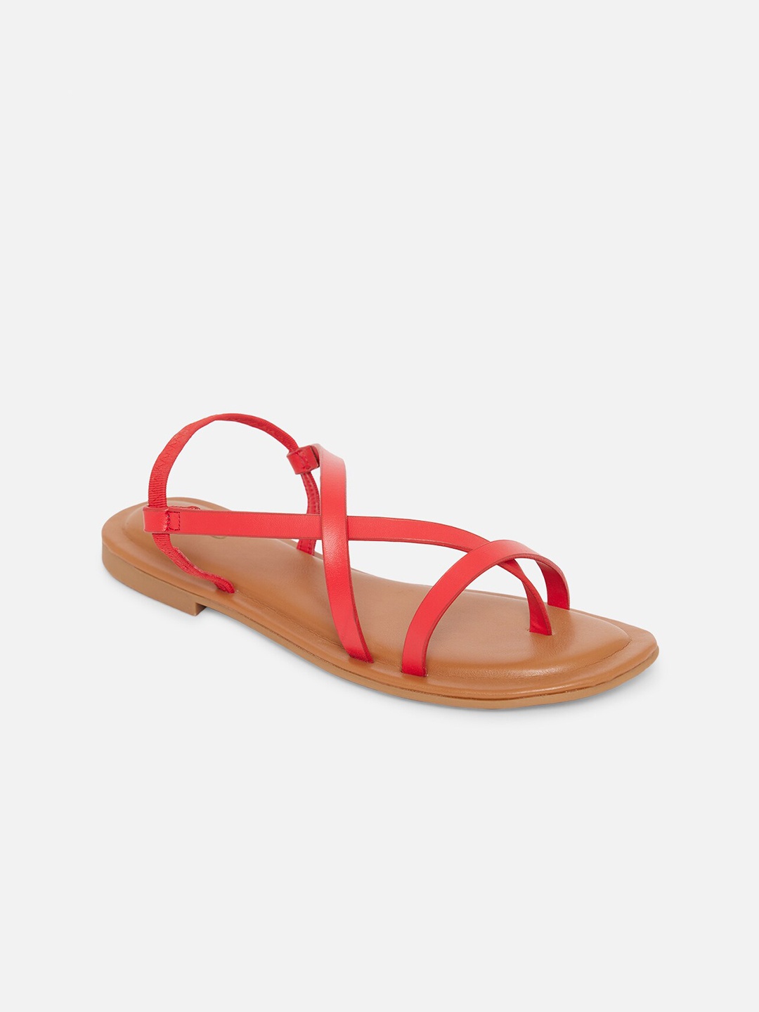 

ALDO Women Red Open Toe Flats