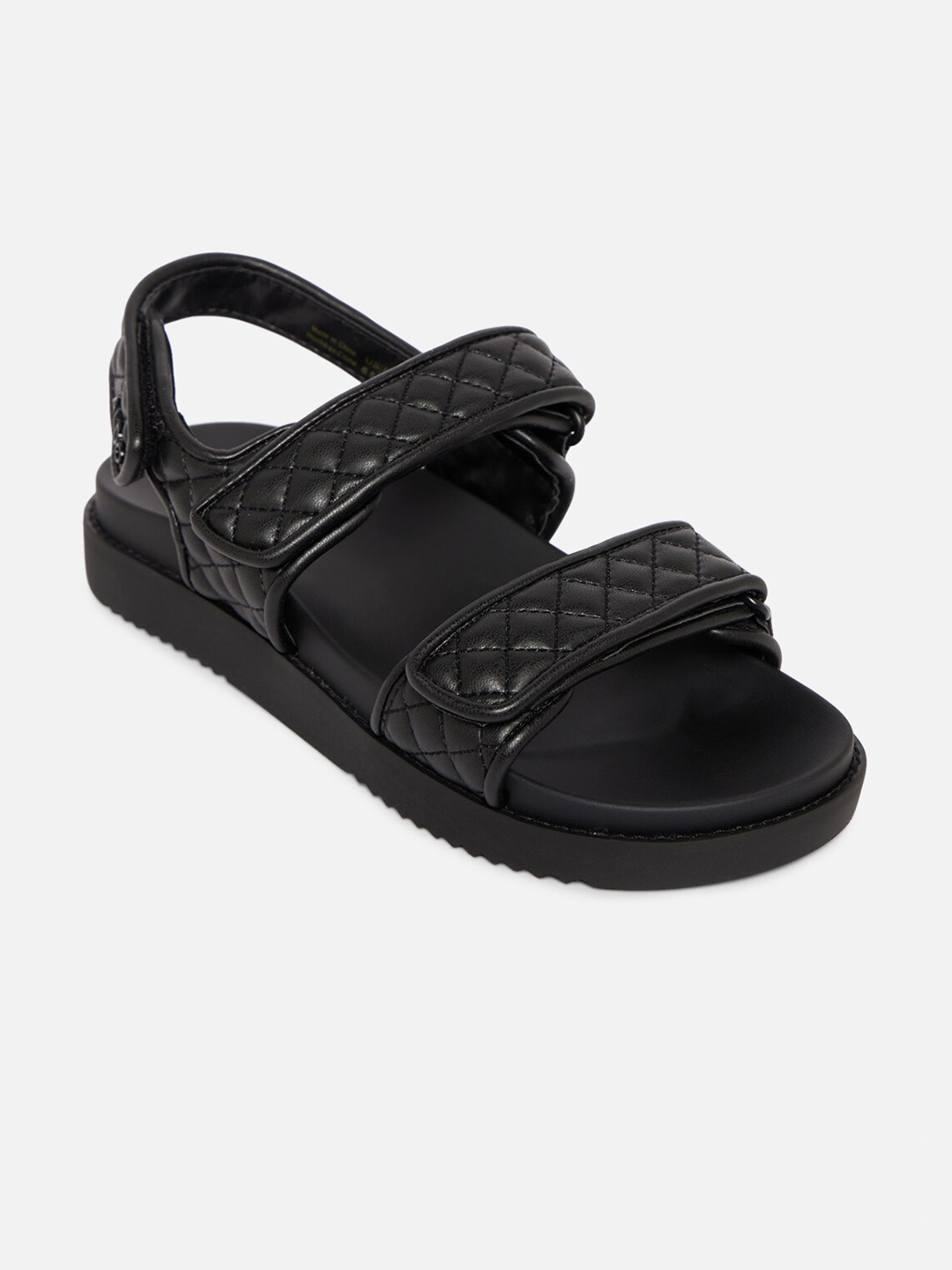 

ALDO Women Black Comfort Sandals