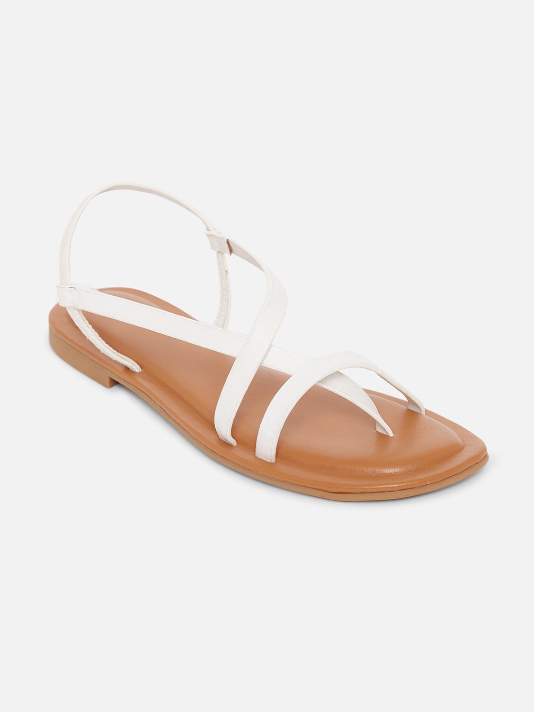 

ALDO Women White Open Toe Flats