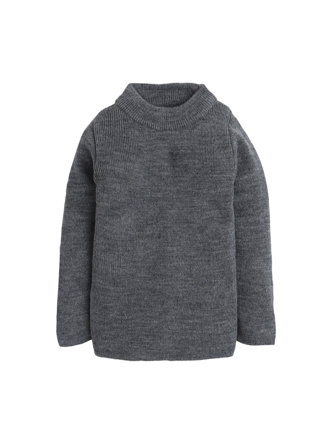 

Hopscotch Girls Grey Ribbed Pullover