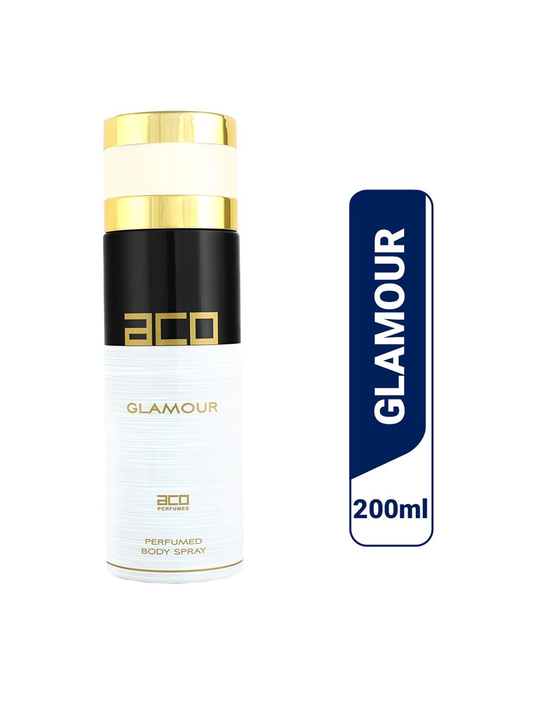 

aco PERFUMES Women Glamour Deodorant - 200 ml, White