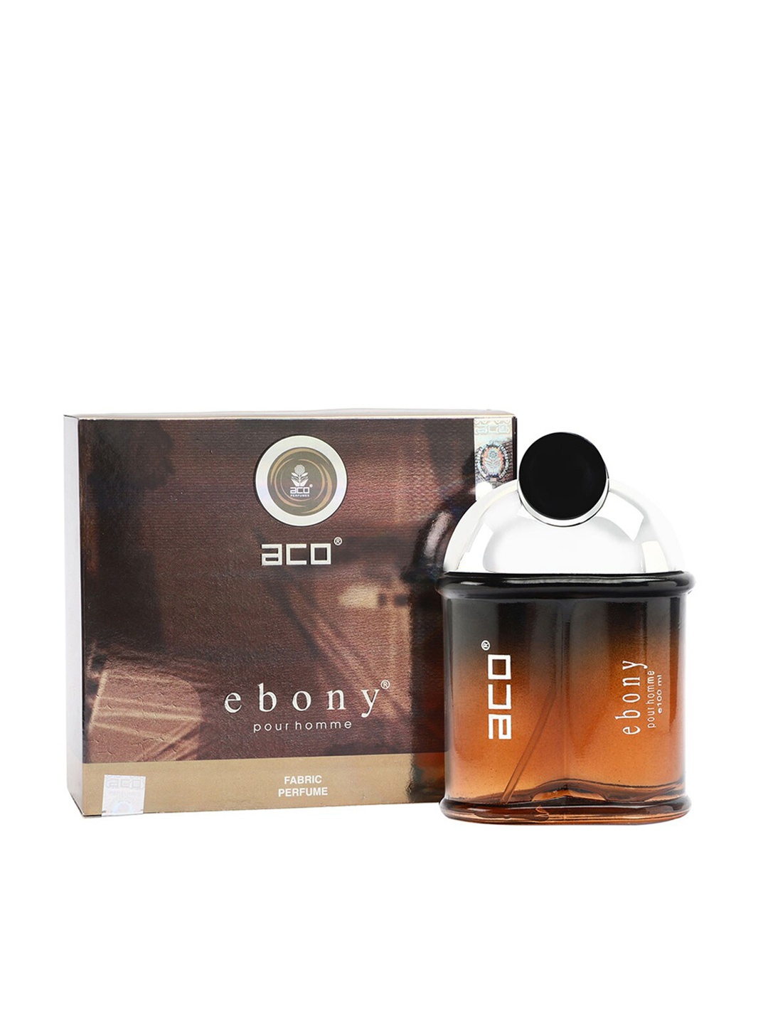 

aco PERFUMES Men Ebony Pour Homme 100 ml, Brown