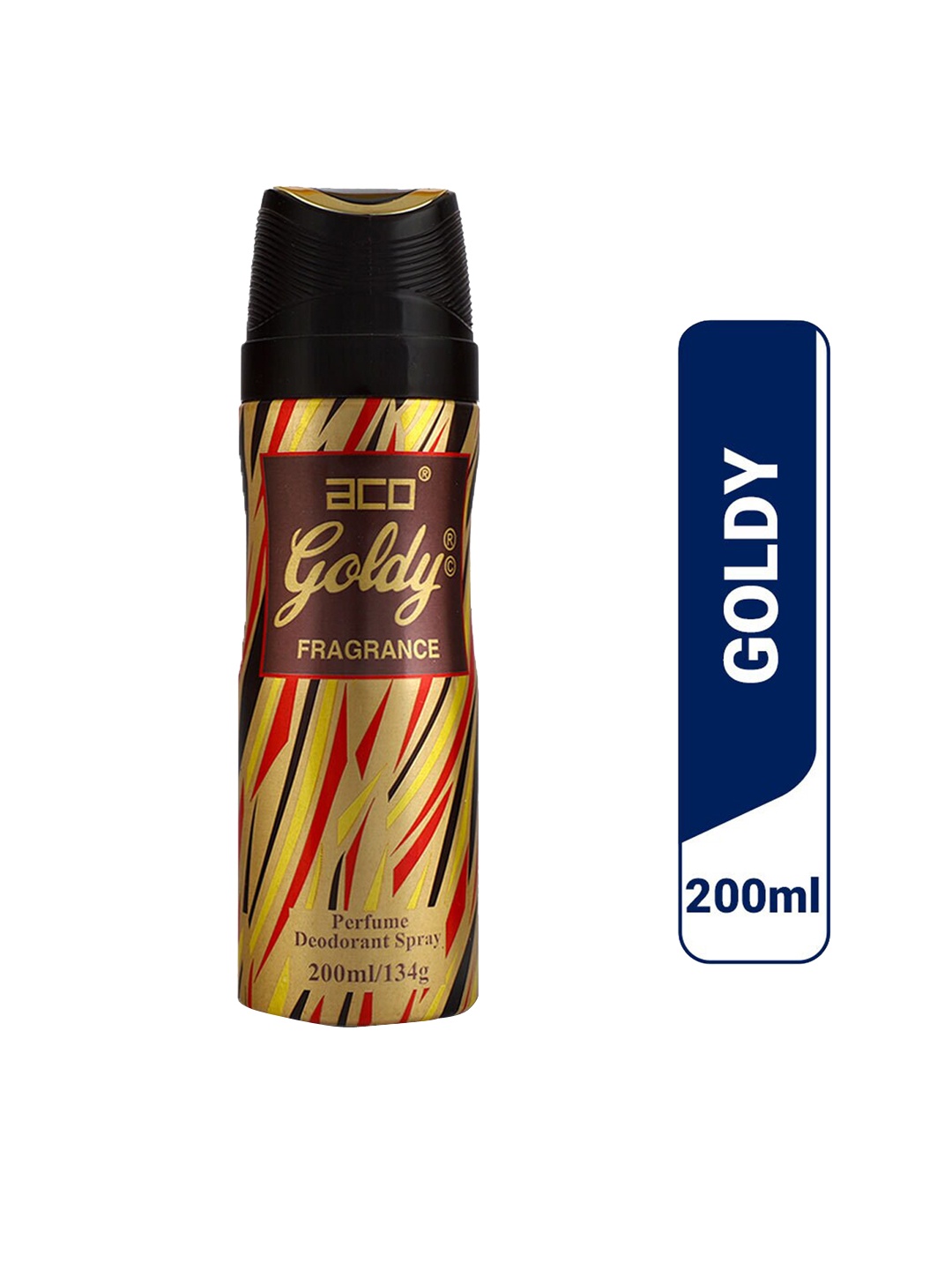 

aco PERFUMES Goldy Deodorant - 200 ml, Gold