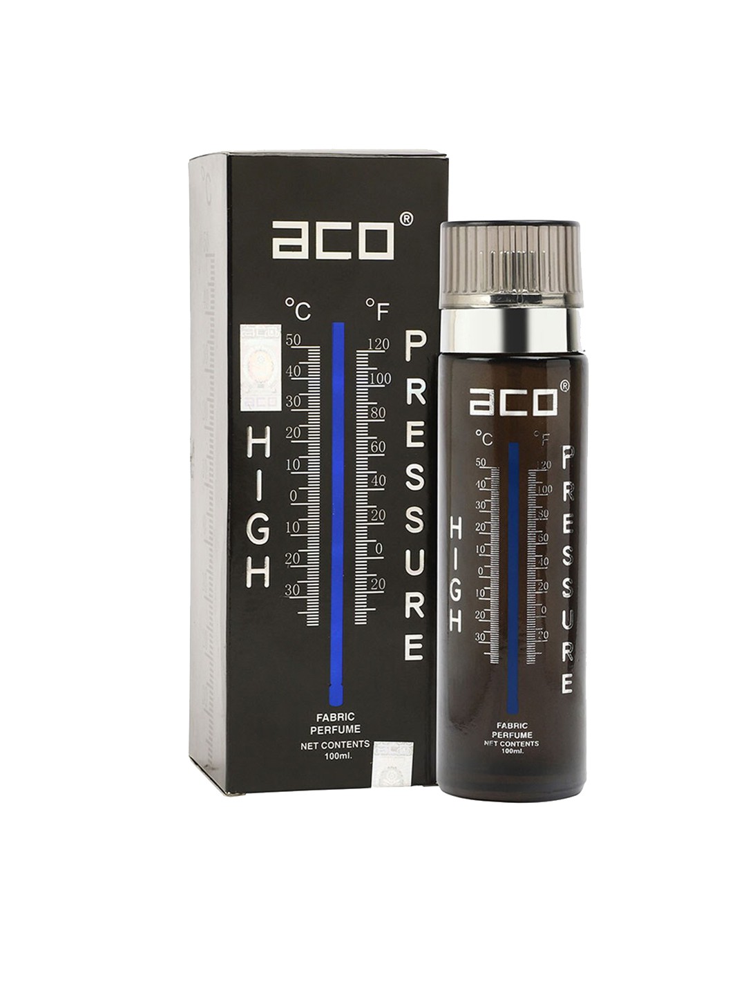 

aco PERFUMES Men High Pressure Fabric Perfume 100ml, Black