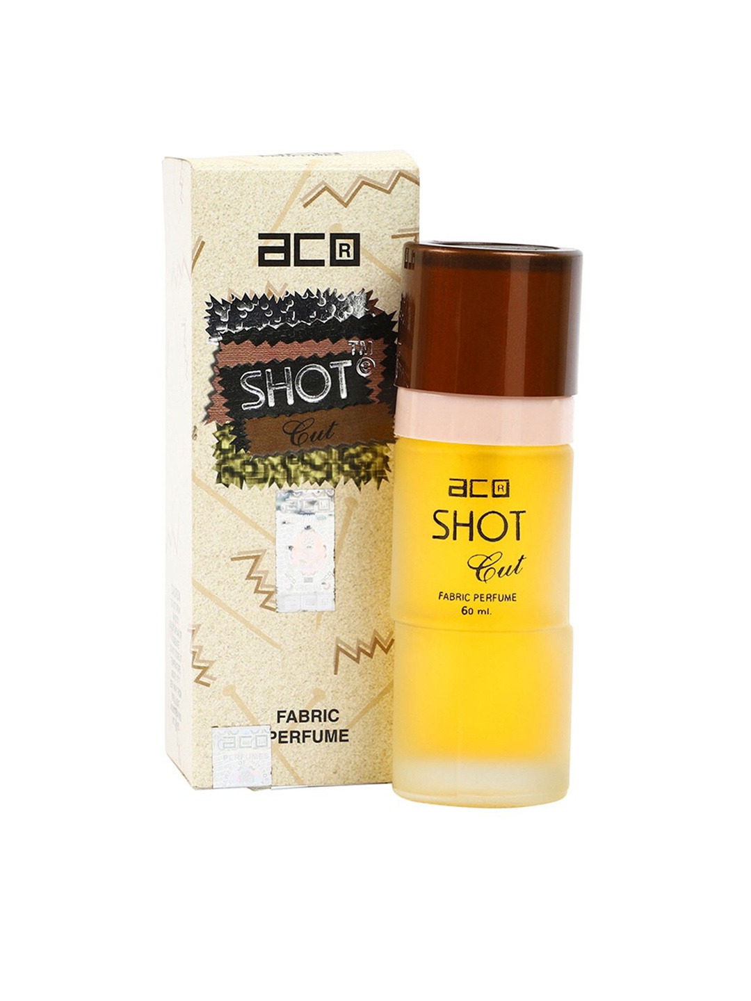 

aco PERFUMES Men Shot Cut Fabric Perfume 60ml, Yellow