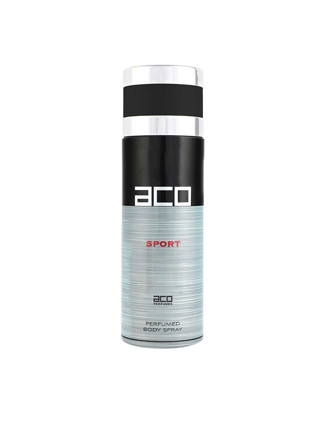 

aco PERFUMES Men Sport Deodorant - 200 ml, Silver