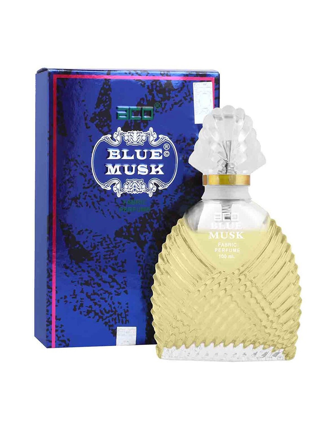 

aco PERFUMES Men Blue Musk Fabric Perfume 100ml, White