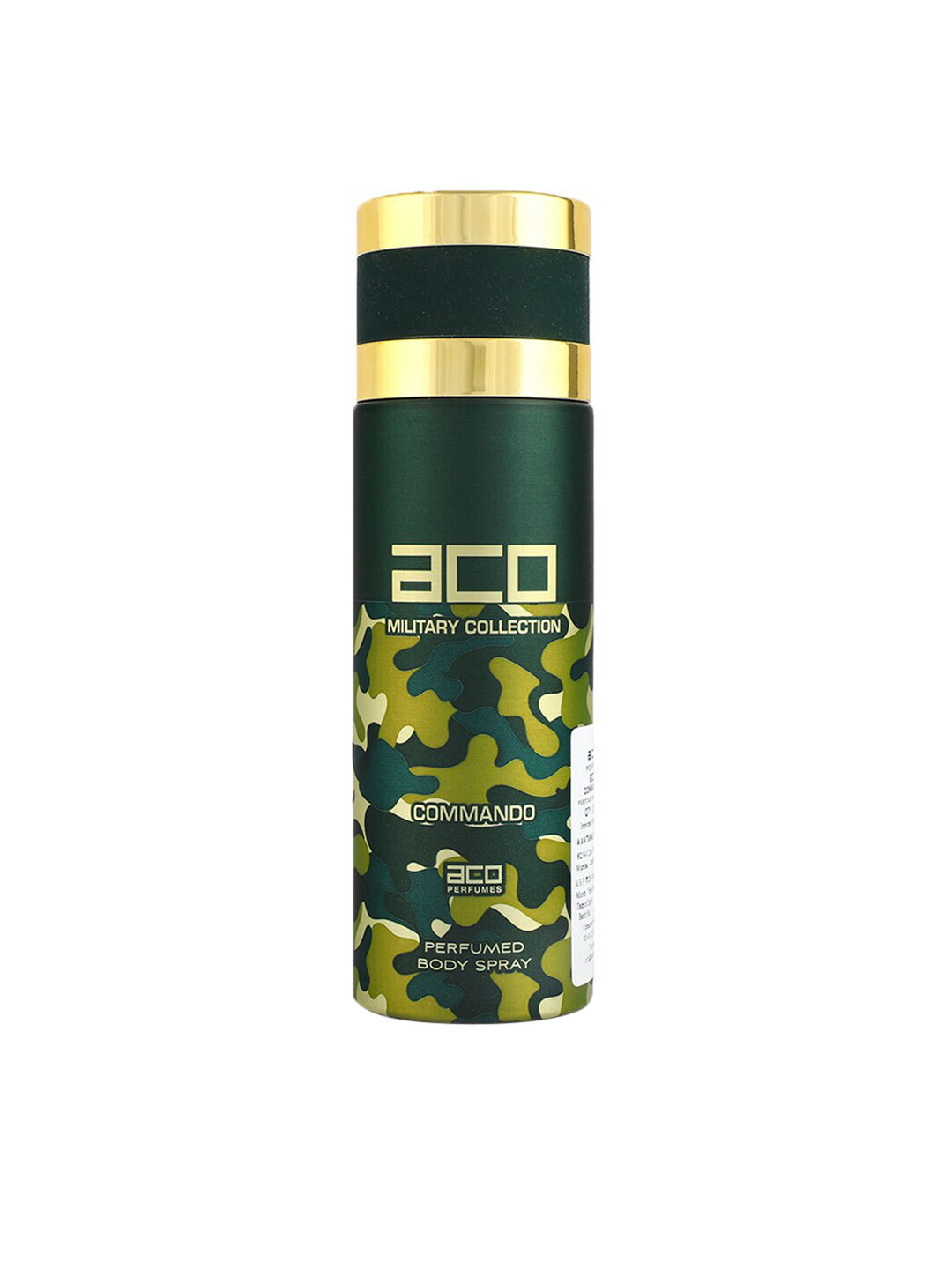 

aco PERFUMES Men Military Collection Commando Deodorant - 200 ml, Olive