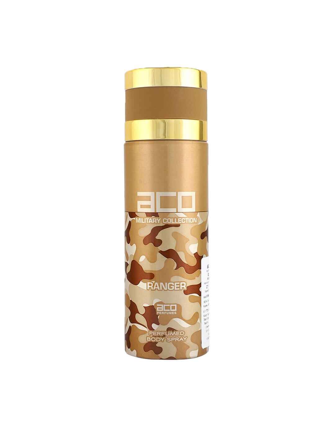 

aco PERFUMES Men Military Collection Ranger Deodorant - 200 ml, Gold