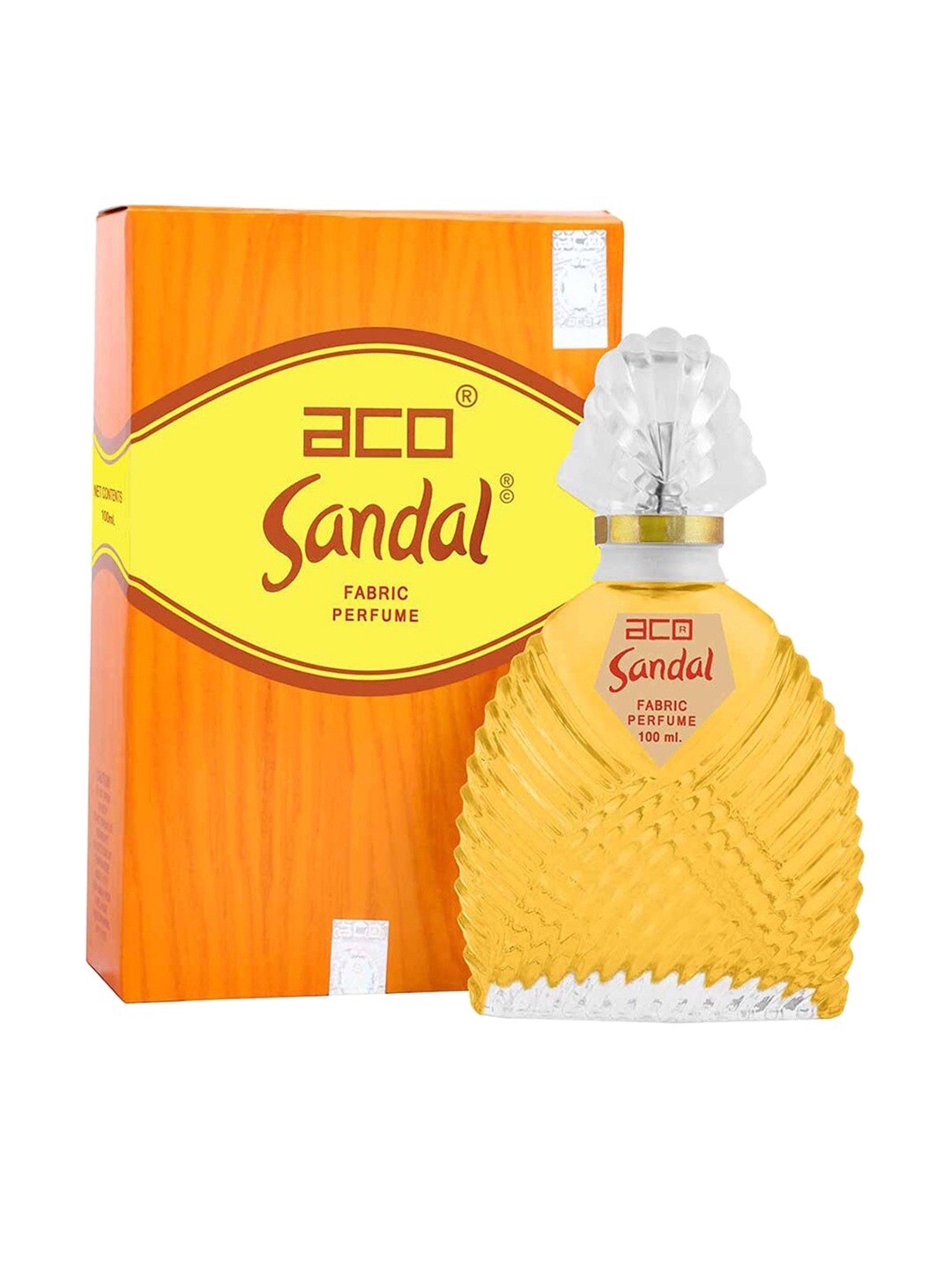 

aco PERFUMES Sandal Fabric Perfume 100 ml, Yellow