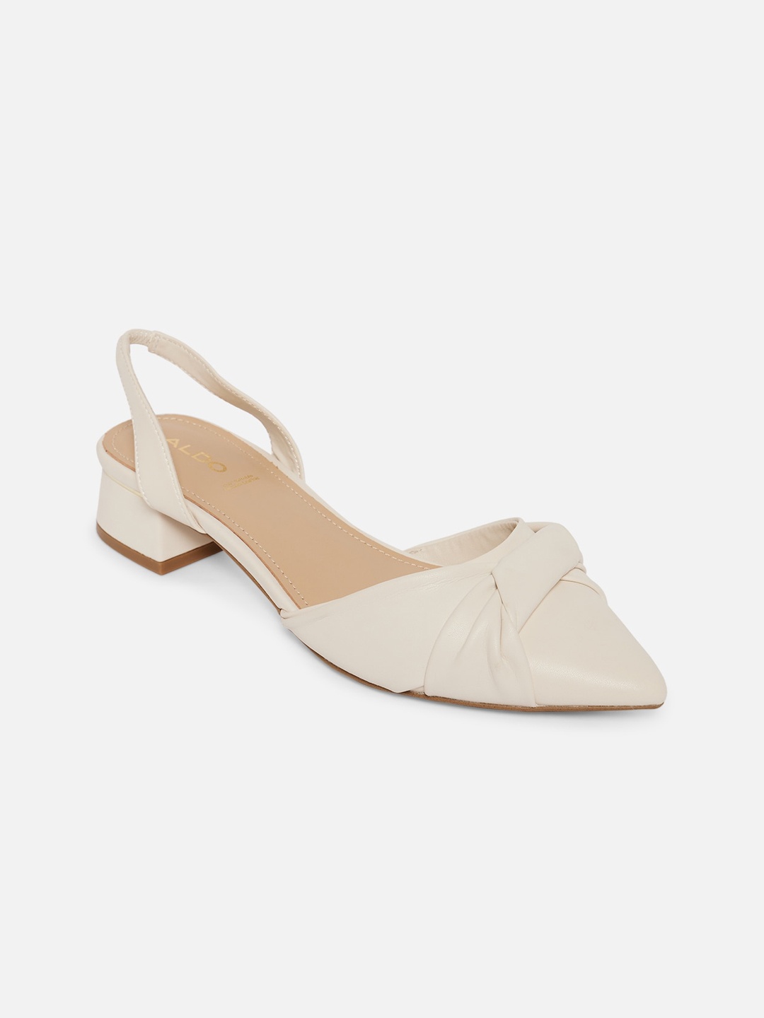 

ALDO Off-White Block Heels