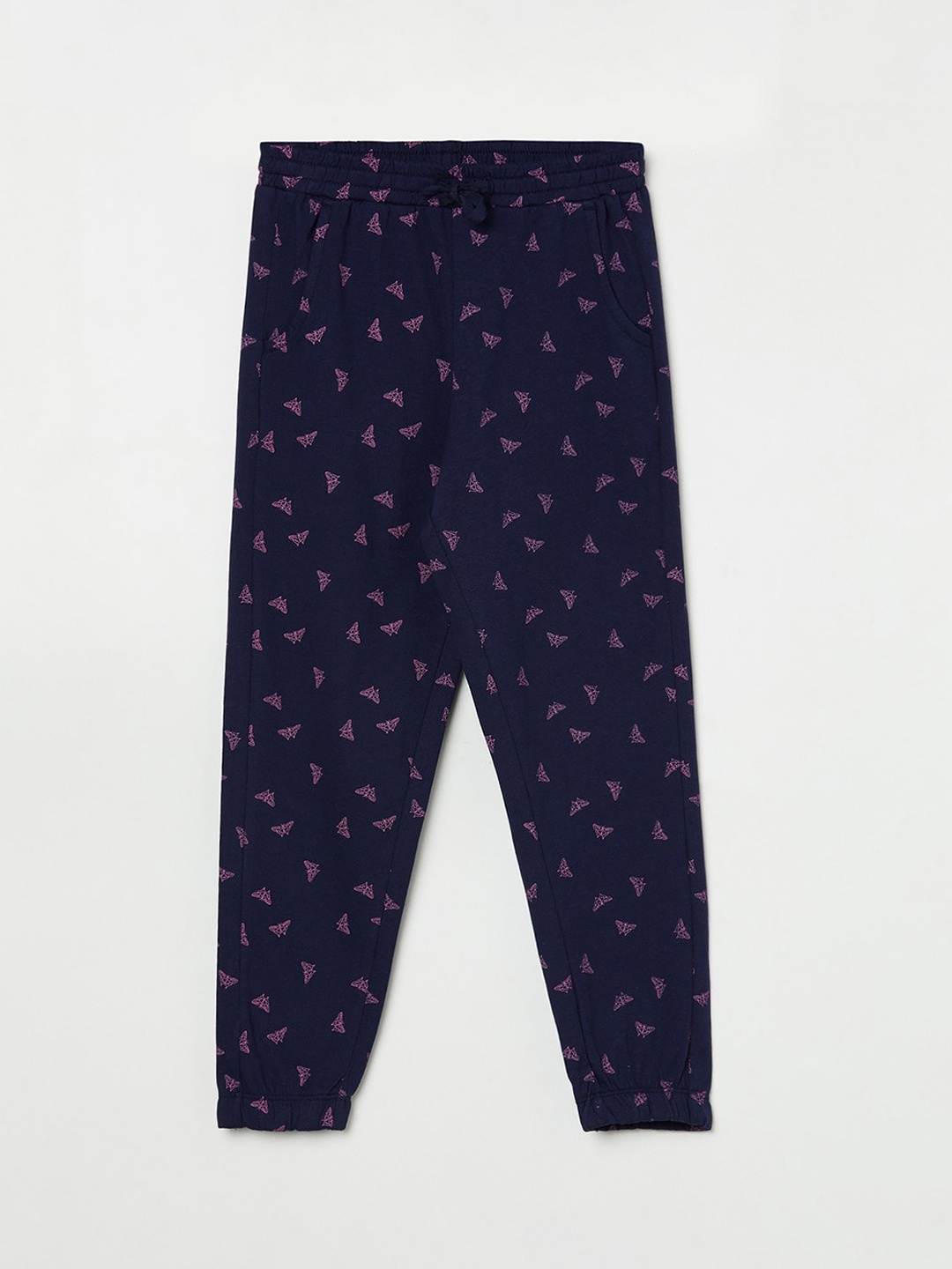 

Fame Forever by Lifestyle Girls Navy Blue Cotton Track Pants