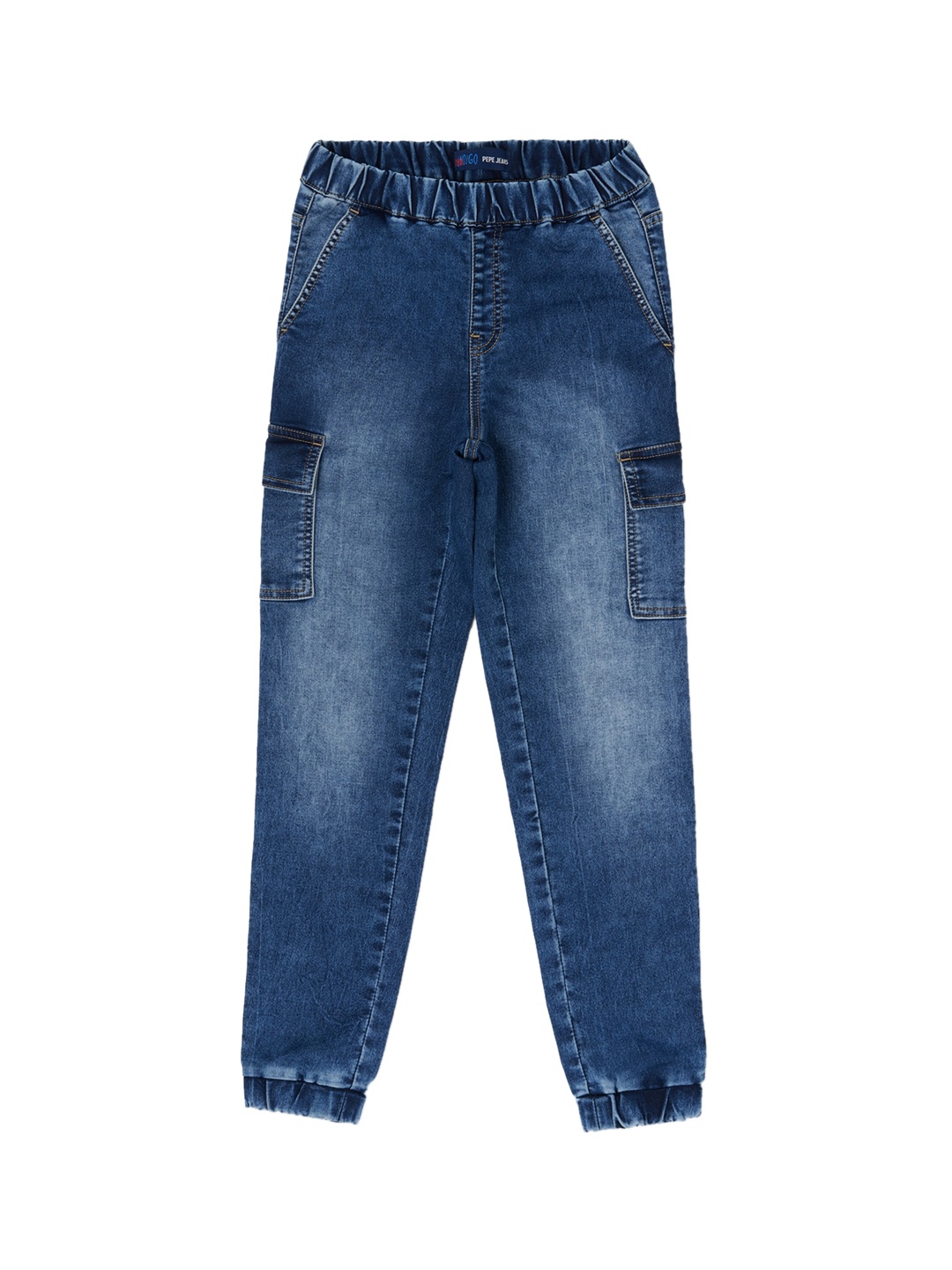 

Pepe Jeans Boys Slim Fit Light Fade Jogger Jeans, Blue