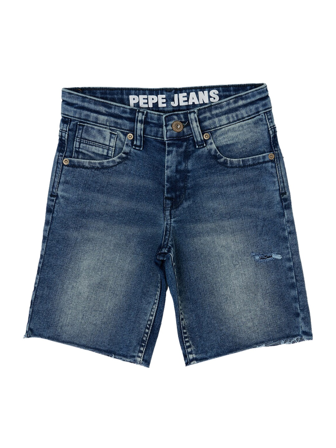 

Pepe Jeans Boys Blue Slim Fit Denim Shorts