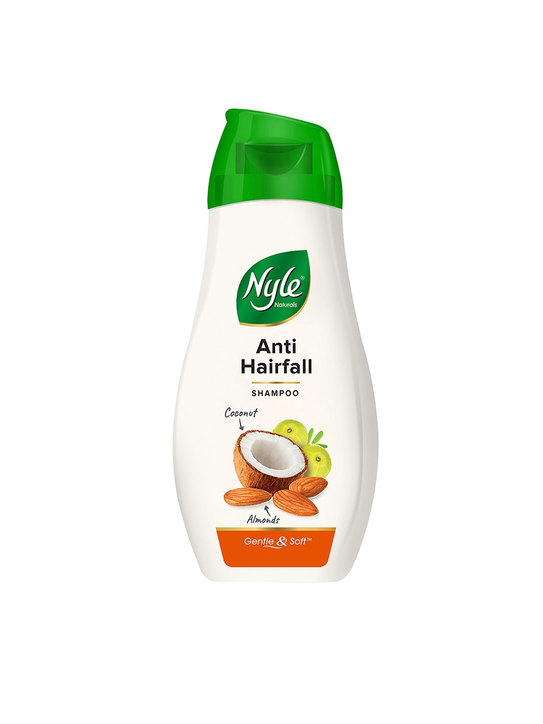

Nyle Naturals Strong & Healthy Anti Hairfall Shampoo with Almonds 180 ml, White