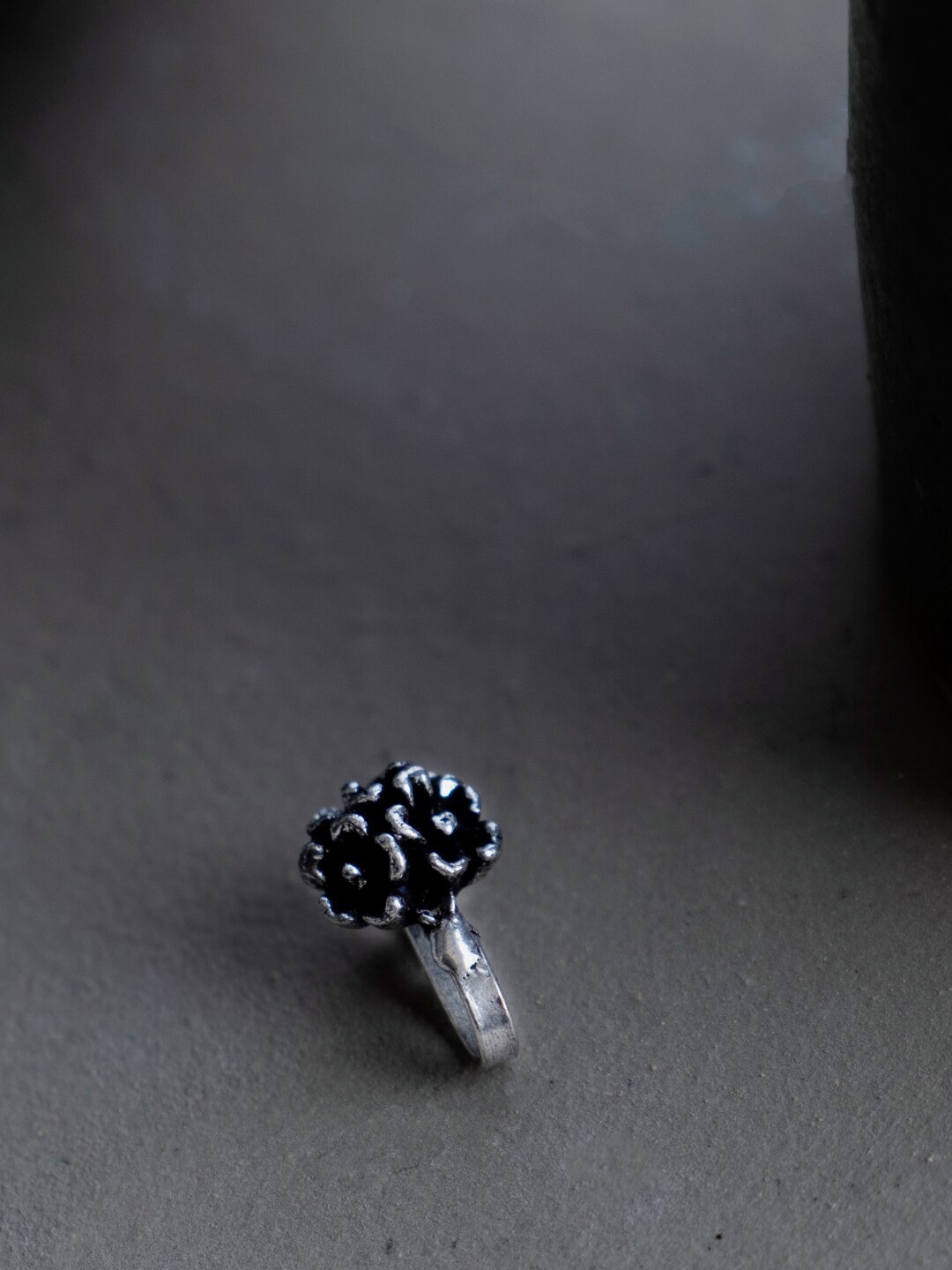 

Infuzze Oxidised Silver-Plated Stud Nose Rings