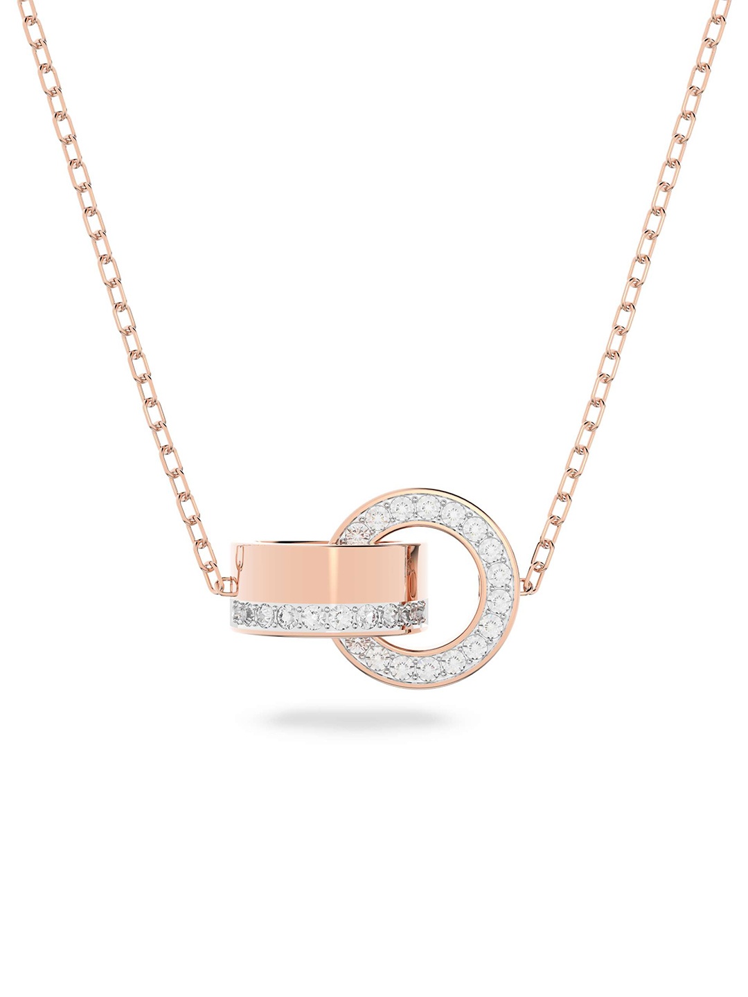 

SWAROVSKI Rose Gold & White Rose Gold-Plated Necklace
