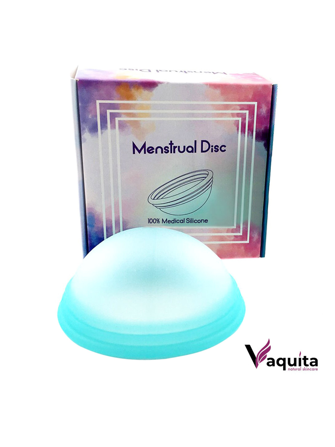 

VAQUITA Reusable Menstrual Disc - Blue