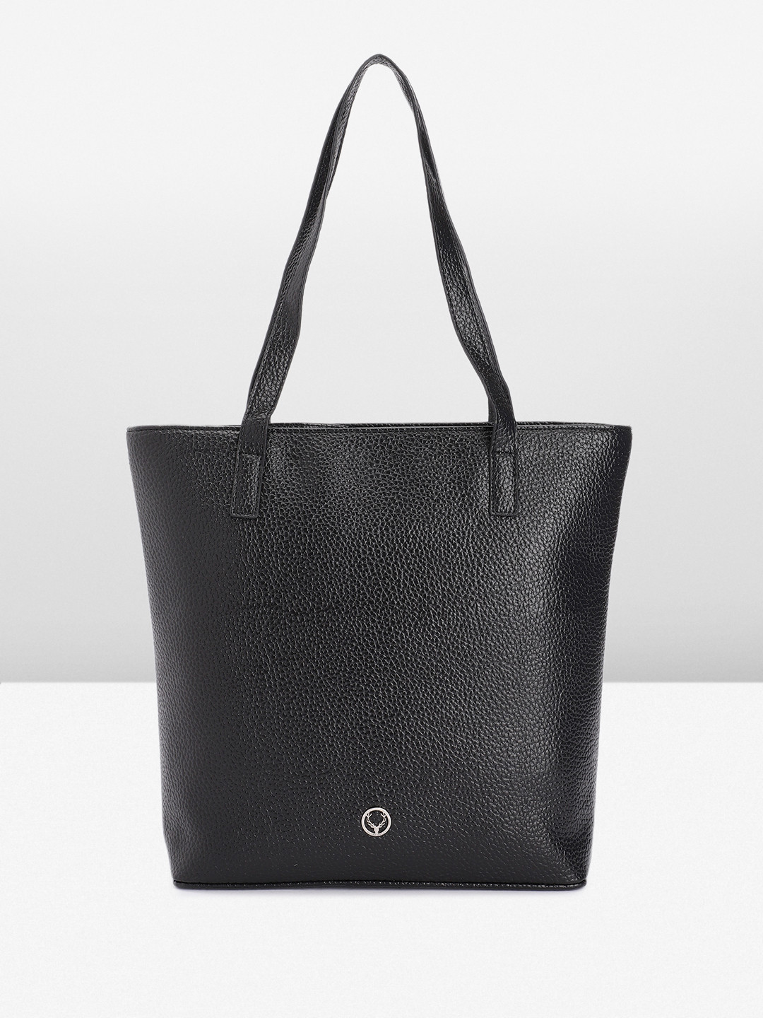 

Allen Solly Abstract Textured Structured Shoulder Bag, Black