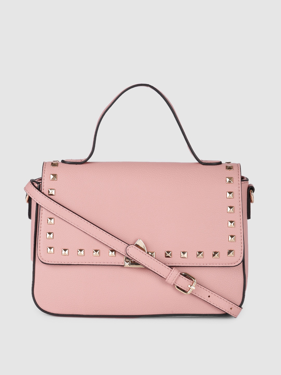 

Allen Solly Pink Embellished Satchel