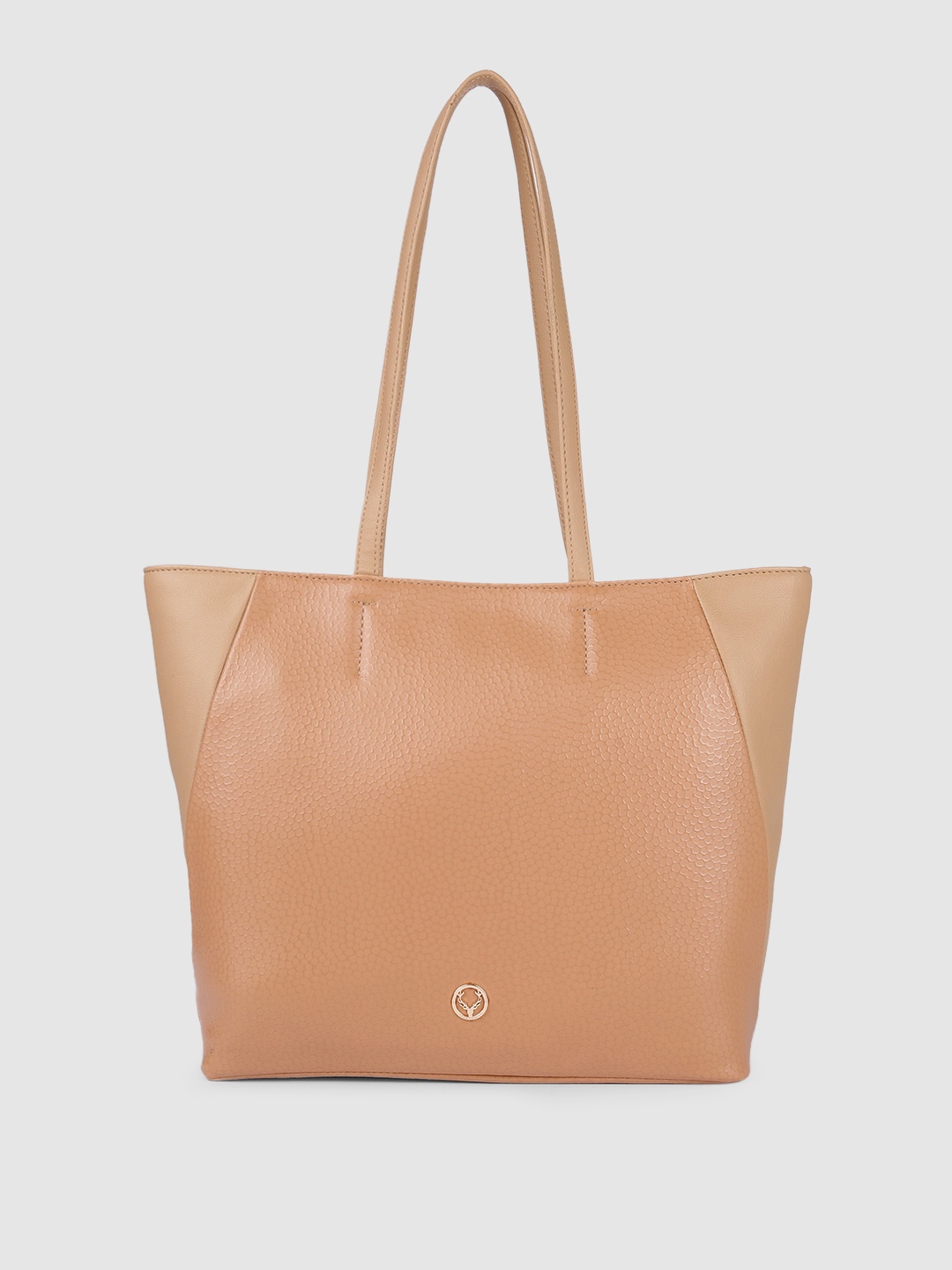 

Allen Solly Beige PU Structured Shoulder Bag