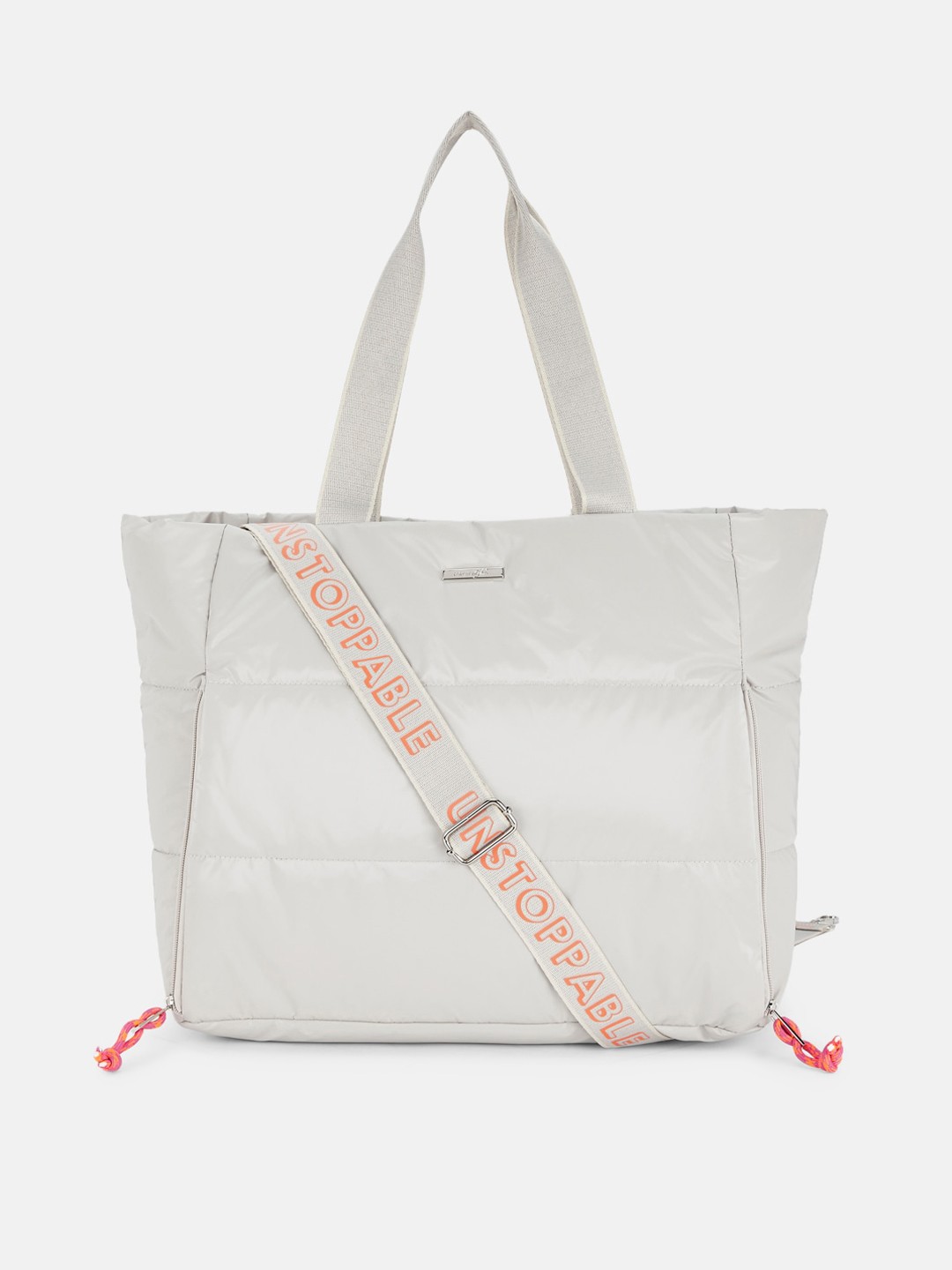 

Forever Glam by Pantaloons Grey Shopper Shoulder Bag