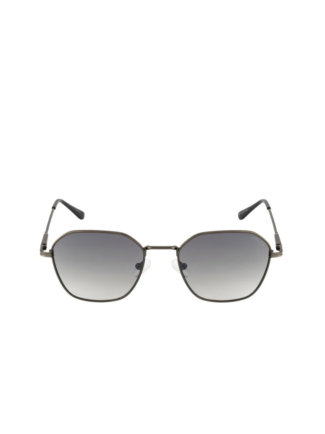 

OPIUM Women Green Lens & Gunmetal-Toned Rectangle Sunglasses with UV Protected Lens