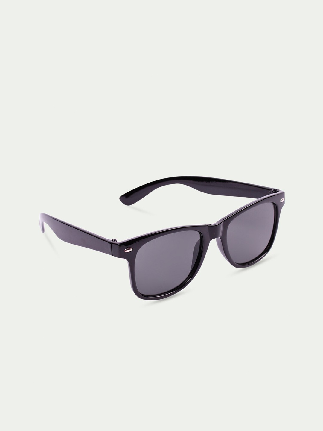

DukieKooky Unisex Kids Grey & Black Square Sunglasses With UV Protected Lens