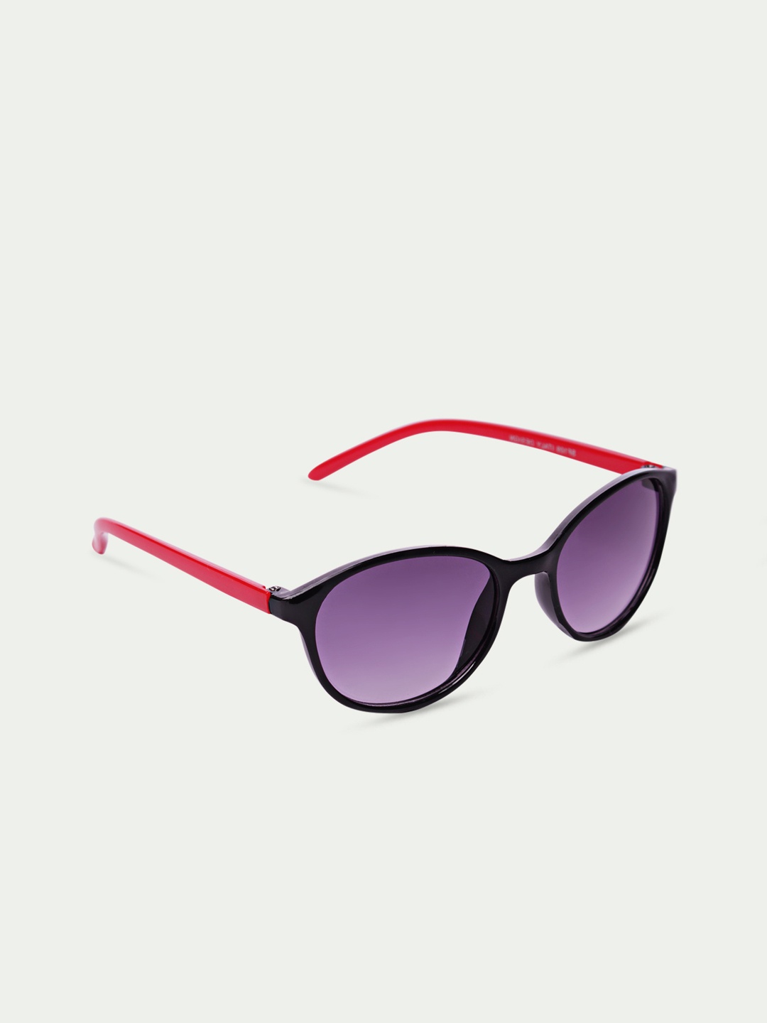 

DukieKooky Unisex Kids Purple & Black Wayfarer Sunglasses With UV Protected Lens