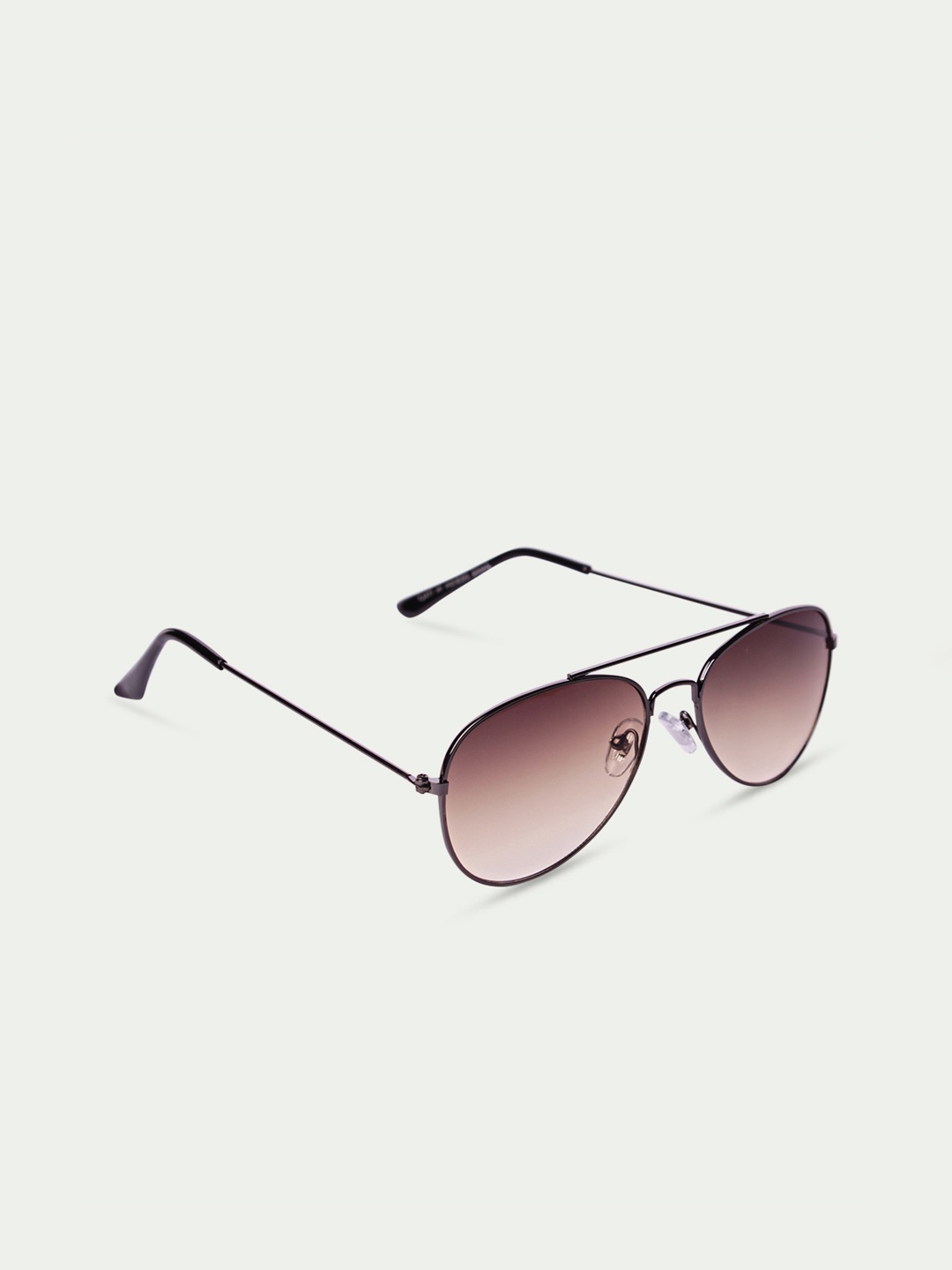 

DukieKooky Unisex Kids Brown Lens & Brown Aviator Sunglasses DKSG339C-Brown