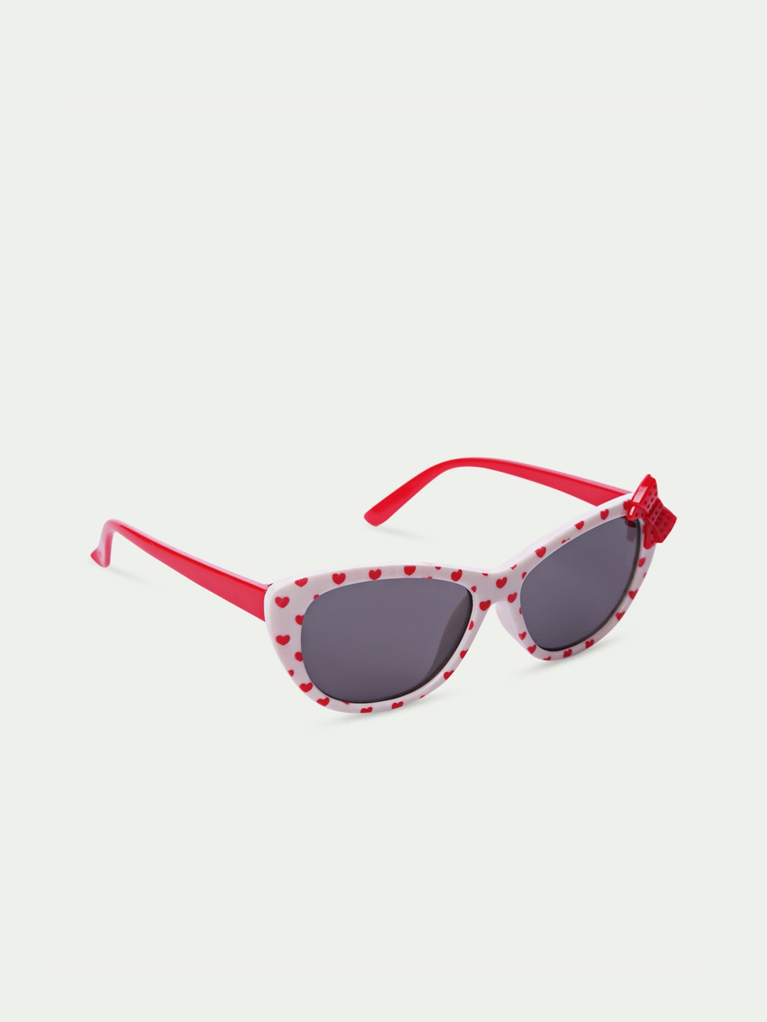 

DukieKooky Unisex Kids Grey Lens & Pink Cateye Sunglasses with UV Protected Lens