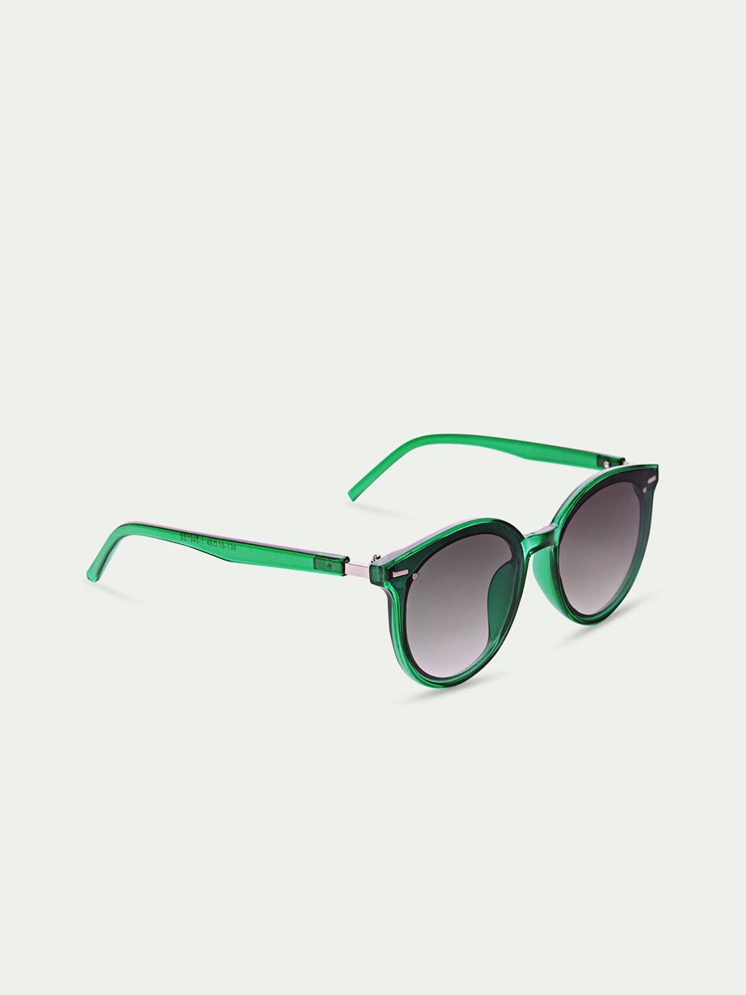 

DukieKooky Unisex Kids Black Lens & Green Wayfarer Sunglasses DKSG342B