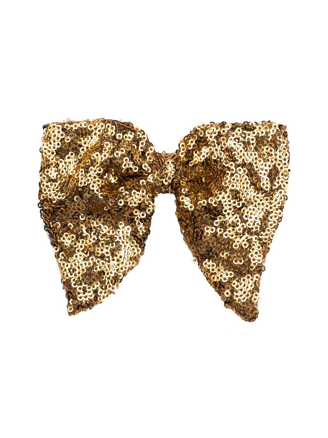 

The Tie Hub Men Gold & Black Sequin Bow Tie