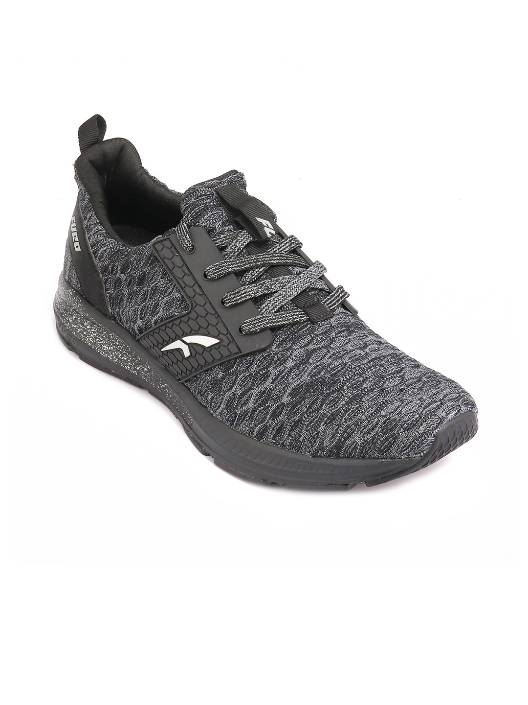 

FURO by Red Chief Men Black & Grey Running Shoes