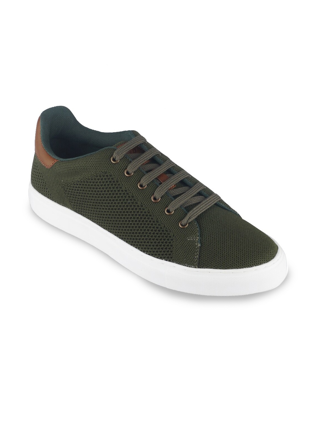 

FURO by Red Chief Men Olive Green Mesh Walking Non-Marking Shoes